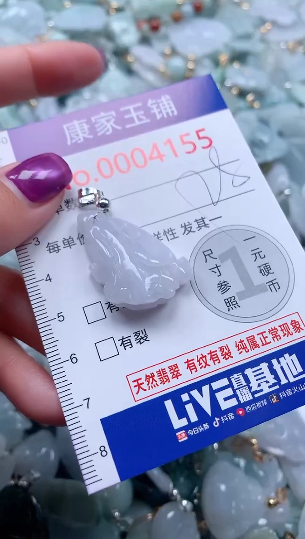 颈饰未镶嵌翡翠4155