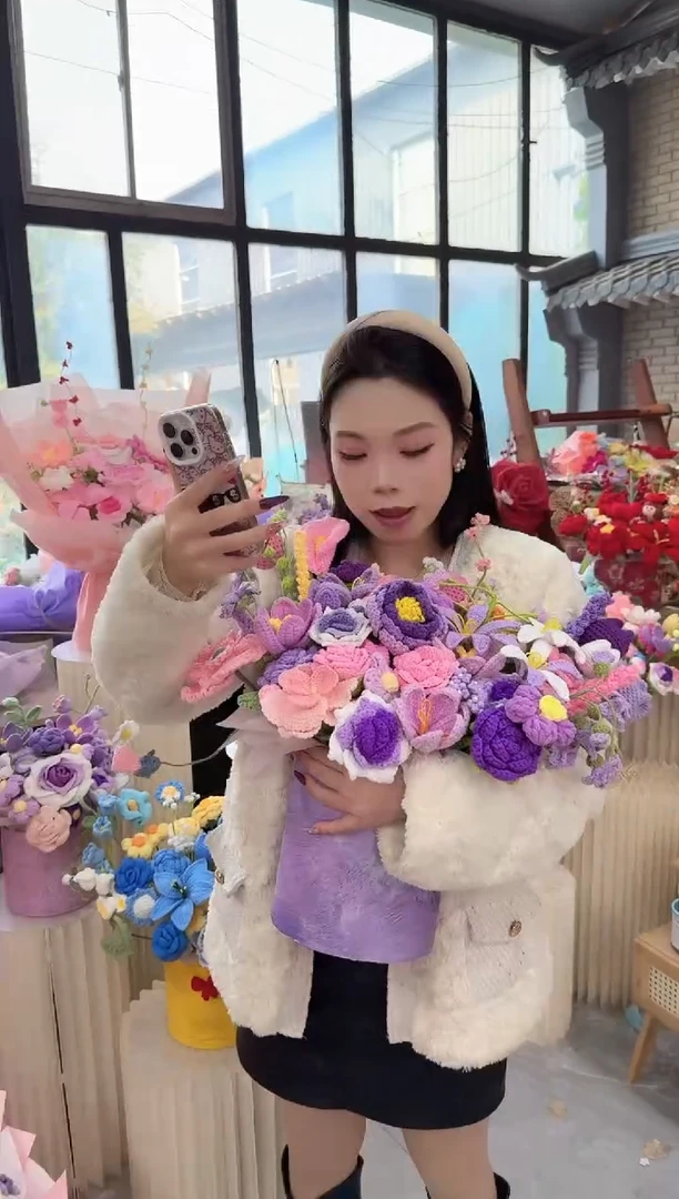 非遗手工定制花束，孤品清仓！