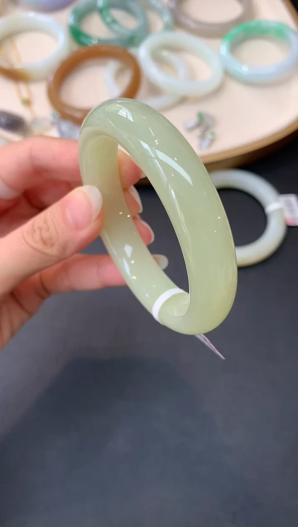 未镶嵌手镯和田玉S176|9800