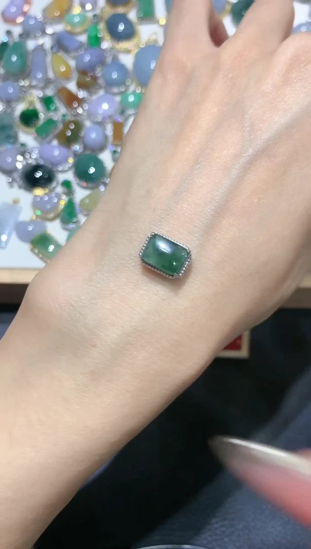 【闪购商品】翡翠吊坠(不含链)银S925镶嵌团购19