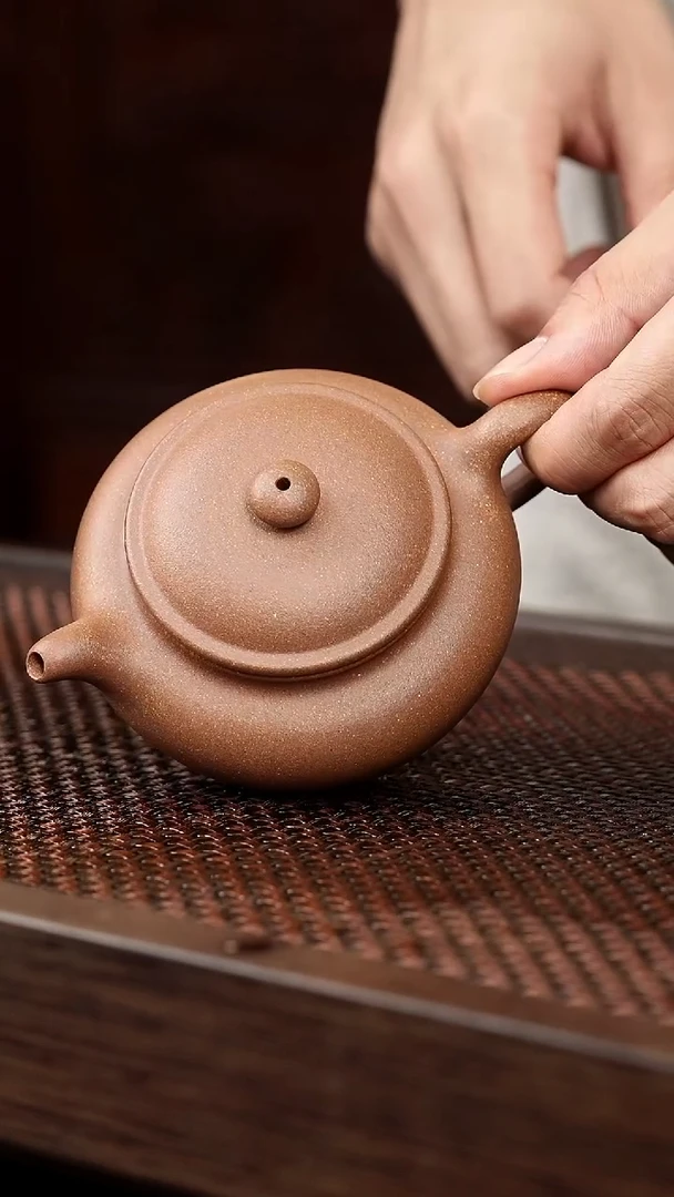 茶壶紫砂老段泥永福莲子