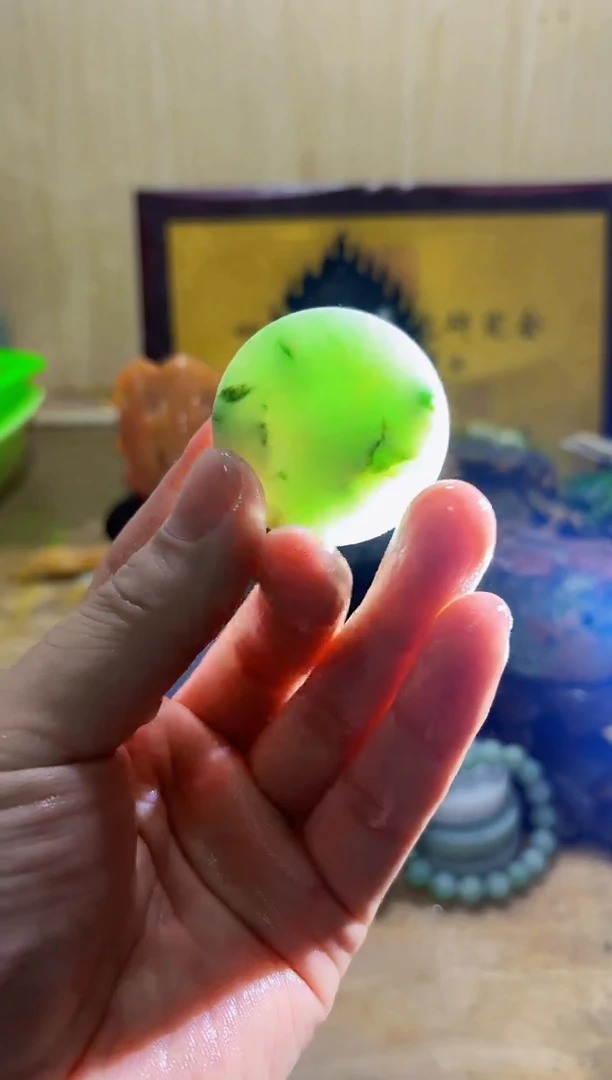 颈饰未镶嵌翡翠A货常星4640