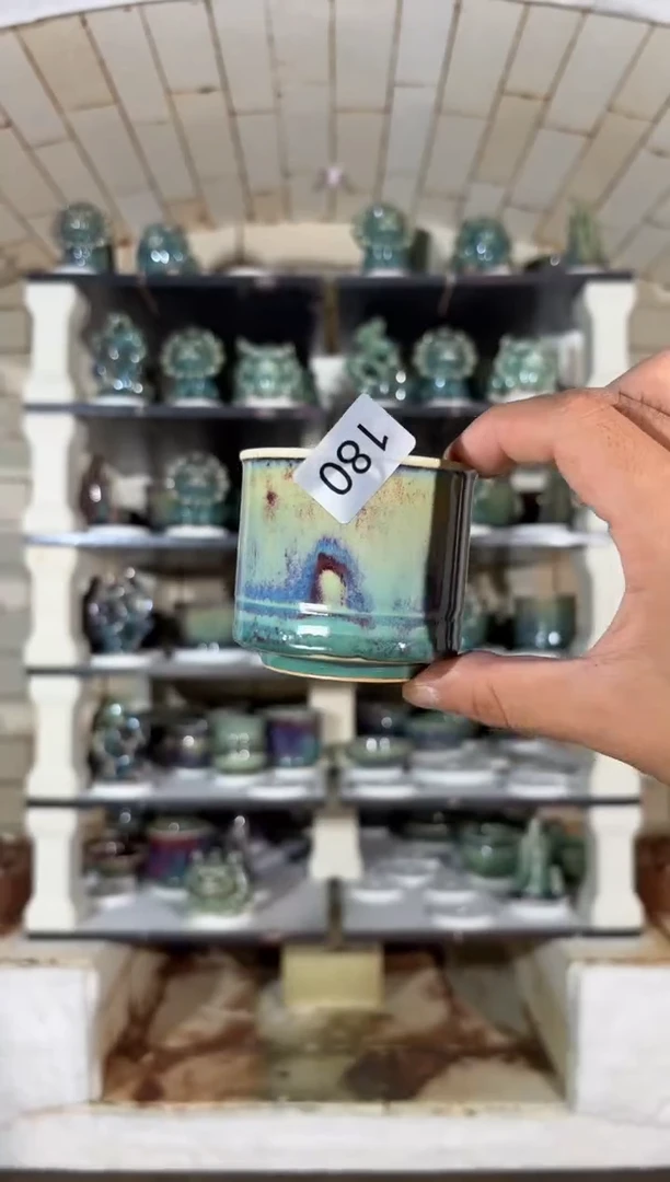 杯精品窑变钧瓷茶器