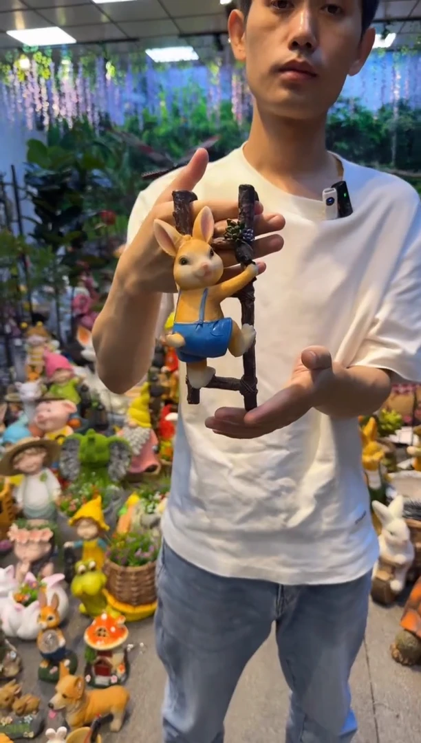 无花朵花园庭院摆件&00&