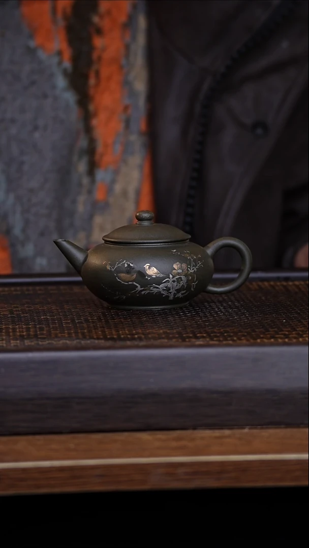 茶壶紫砂宜兴手工原紫砂壶001