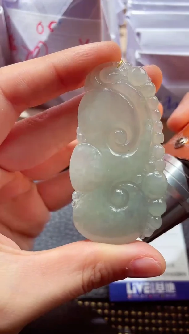 未镶嵌挂件翡翠000088