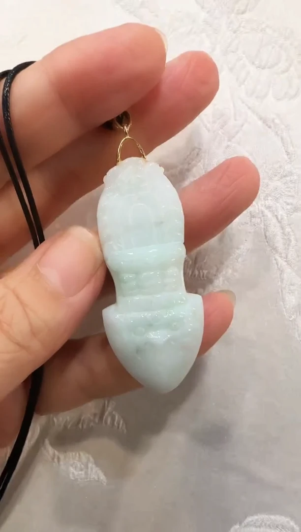 颈饰未镶嵌翡翠国风