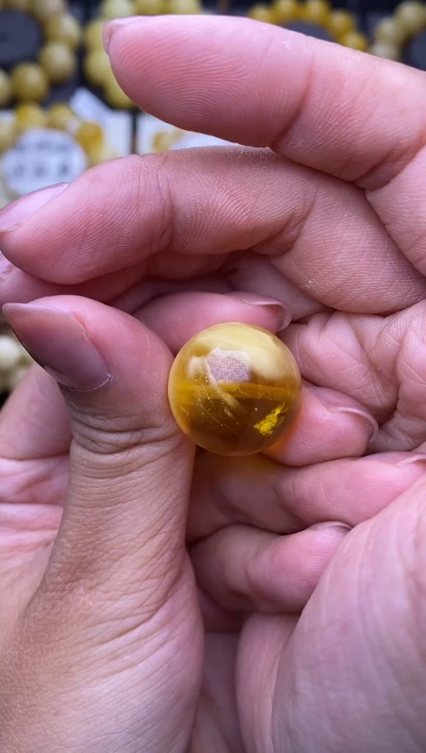 裸石琥珀未镶嵌大小姐珠宝6