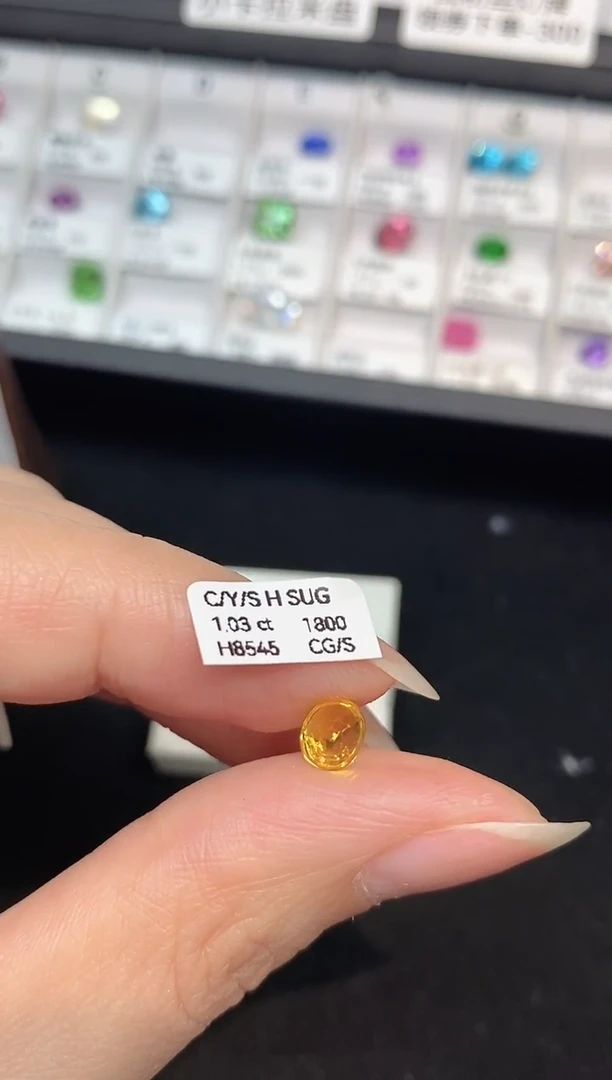 裸石彩色蓝宝石1.03CT H8545 CG/S