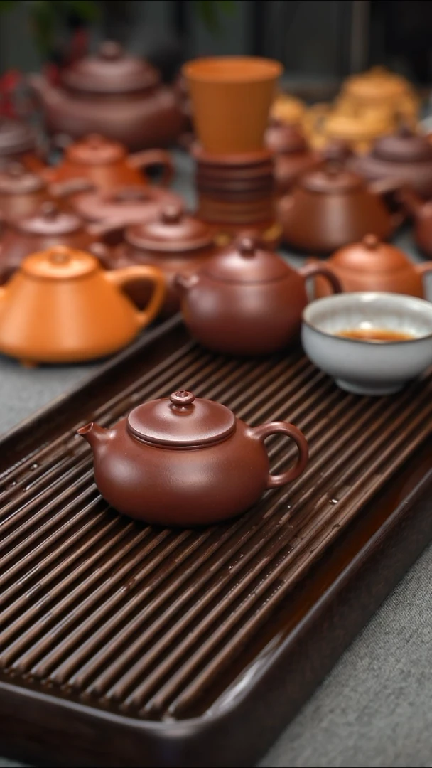 茶壶紫砂寒江特练紫泥