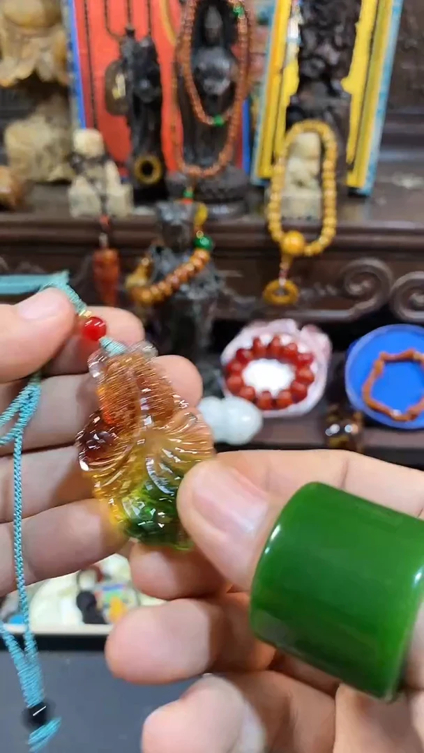 未镶嵌琥珀手串旭升文玩精选推荐