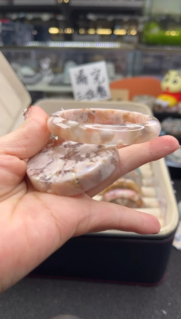 未镶嵌手镯石英质玉53圈口（赠品镯心）6321627