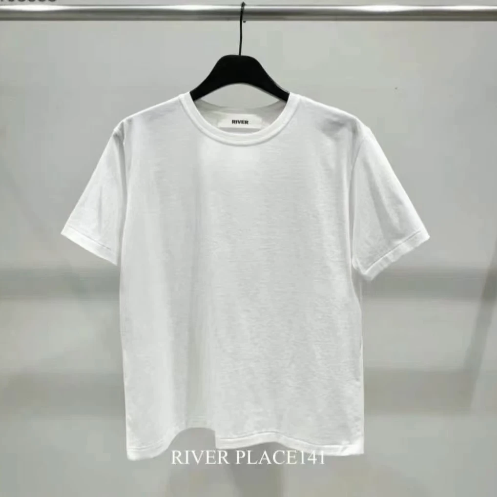 韩国东大门正品代购 大R净版纯色简约T恤短袖（no退no换）