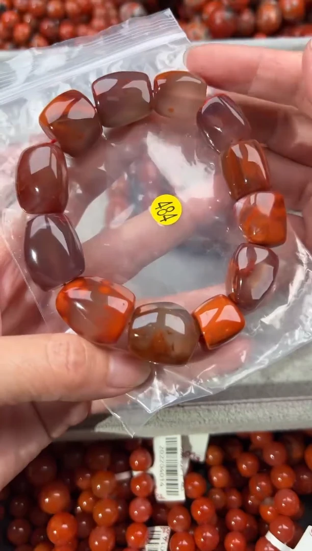 未镶嵌手串南红玛瑙15+