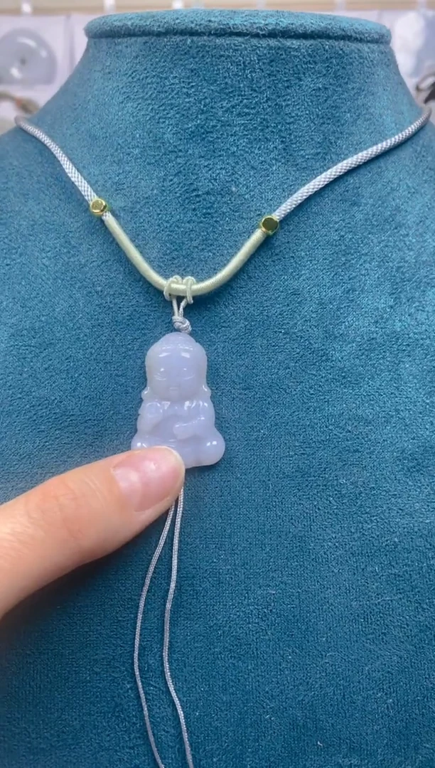 【闪购商品】翡翠颈饰未镶嵌宝宝佛