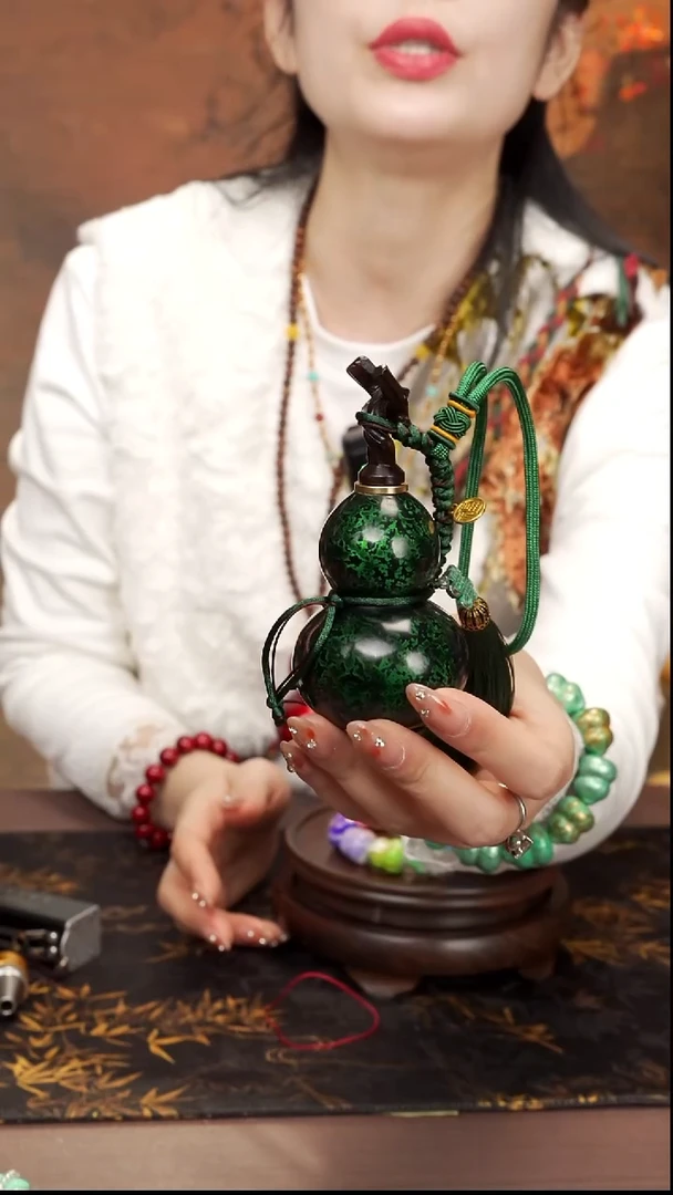 526-大漆开口小葫芦----178