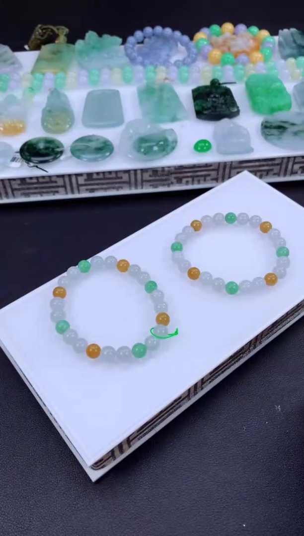 定制翡翠未镶嵌多样性发一件