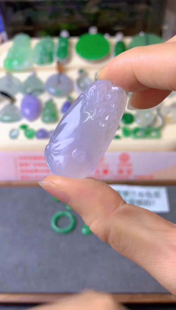 未镶嵌定制翡翠一*树毛货抛光