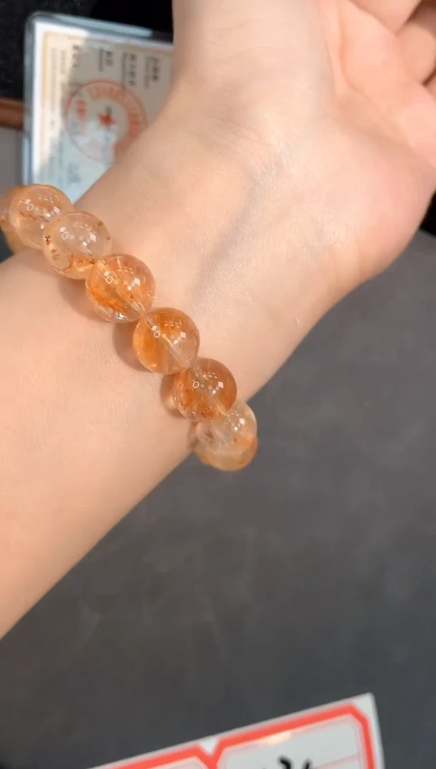 【闪购商品】水晶手链未镶嵌134号胶花单圈12mm