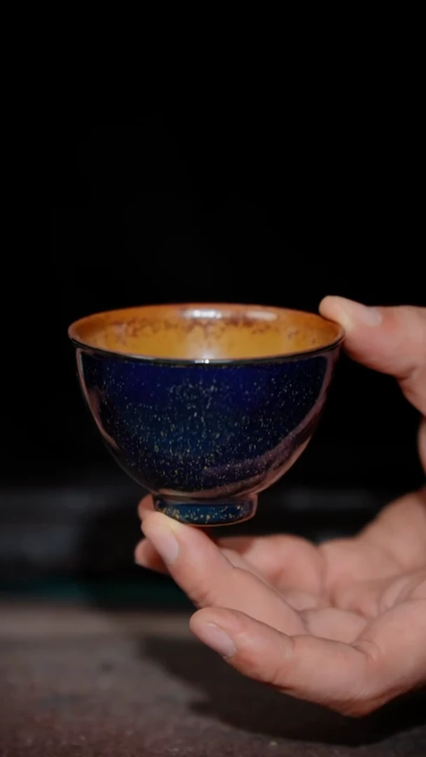 183-1鸡心杯（晋艳红作品）