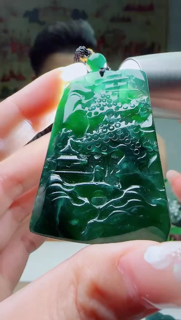 翡翠未镶嵌颈饰111111111