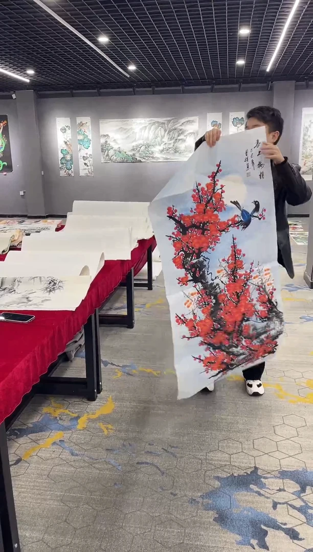 名人名画手工制作