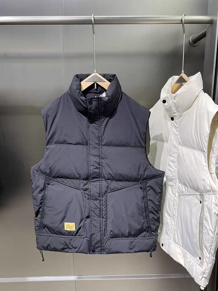 新款潮流羽绒马甲加绒超时尚8801