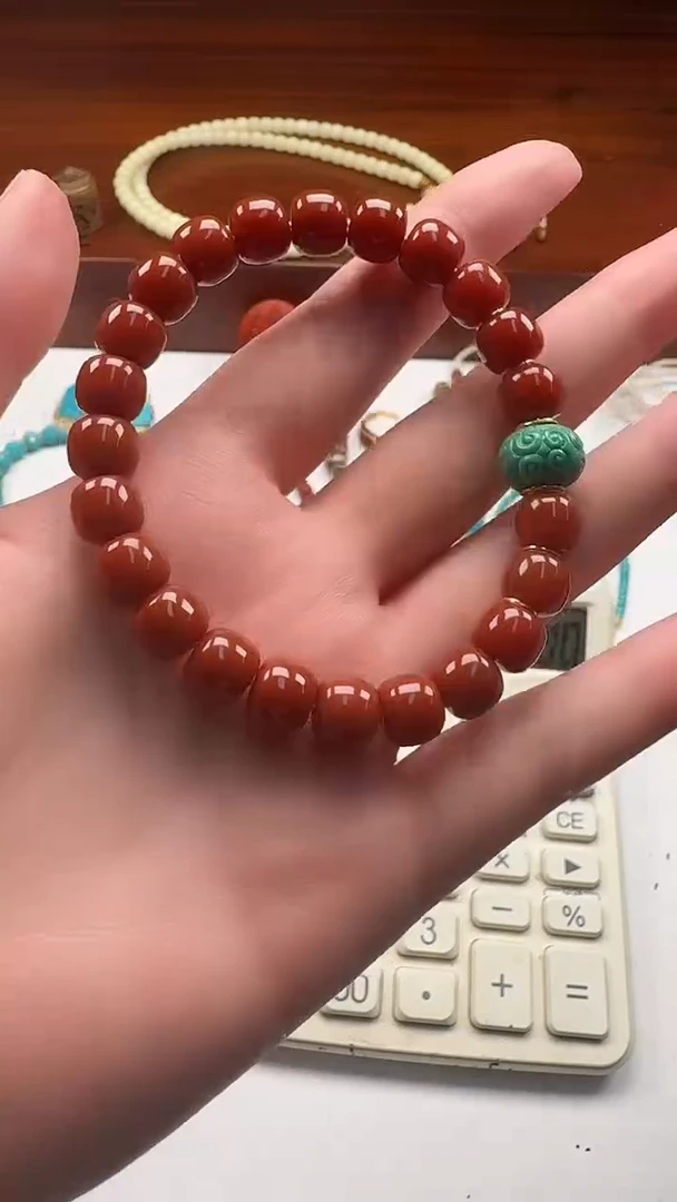 未镶嵌手串南红玛瑙乌**~手串手串