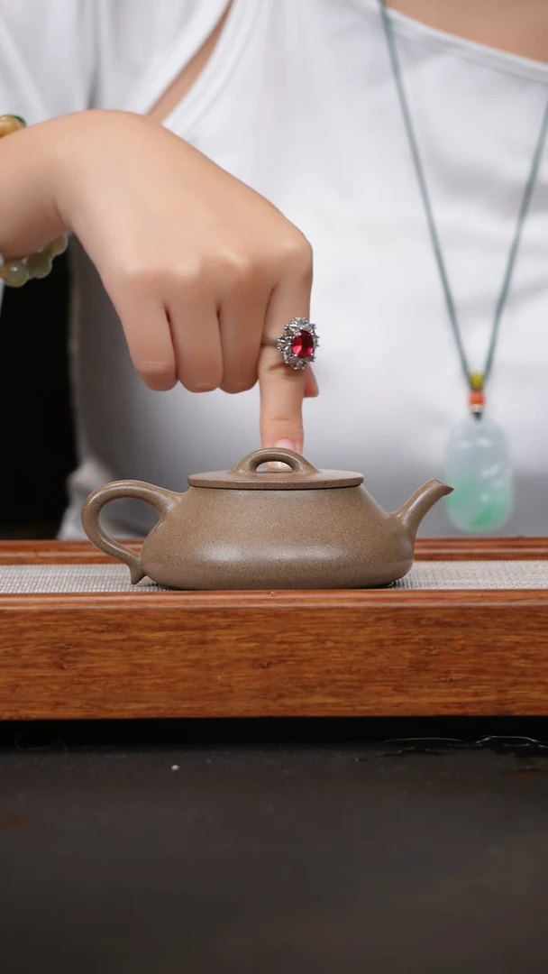 茶壶紫砂原矿手工制作紫砂作品