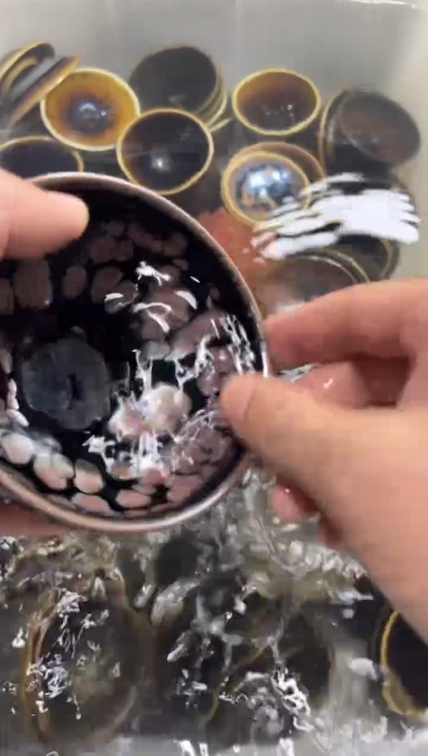 茶盏原矿原釉建盏一物一拍205