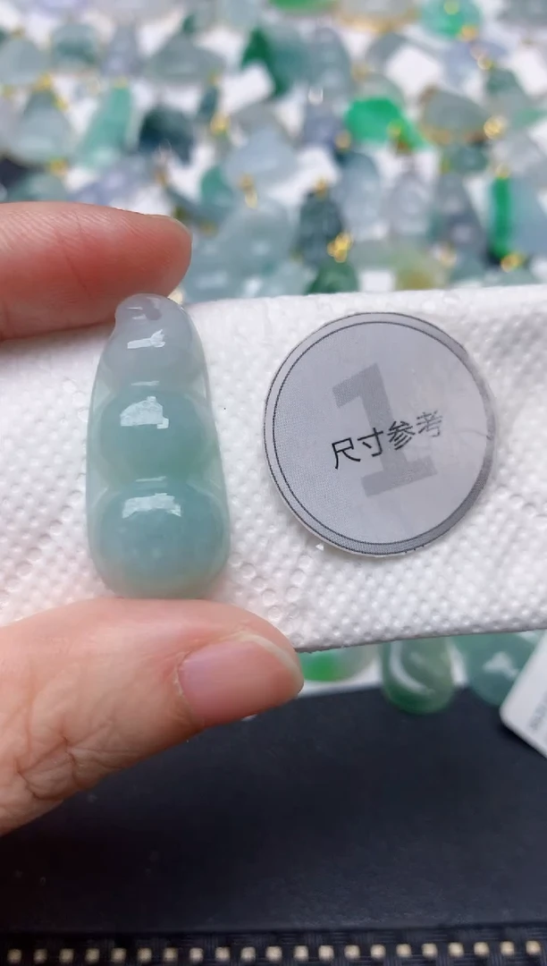 颈饰未镶嵌翡翠天然缅甸A货翡翠