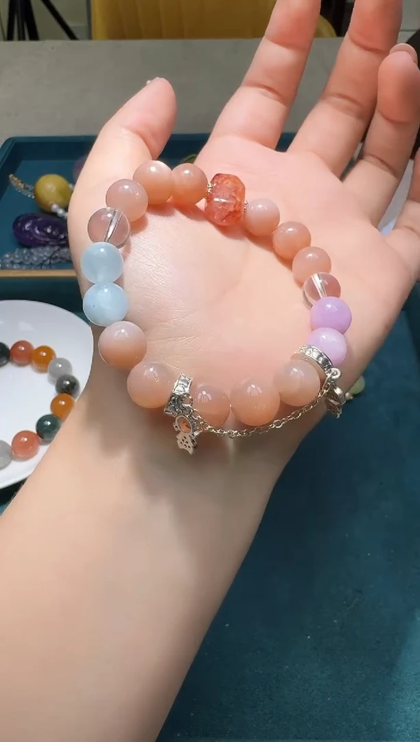 未镶嵌手链水晶多样性发一件 244