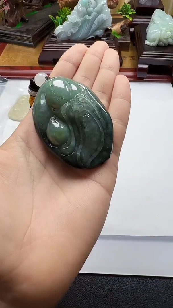 吊坠(不含链)未镶嵌翡翠1