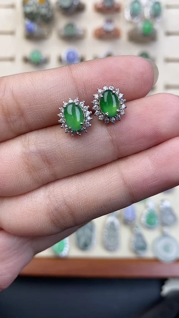 银S925镶嵌定制翡翠858568568