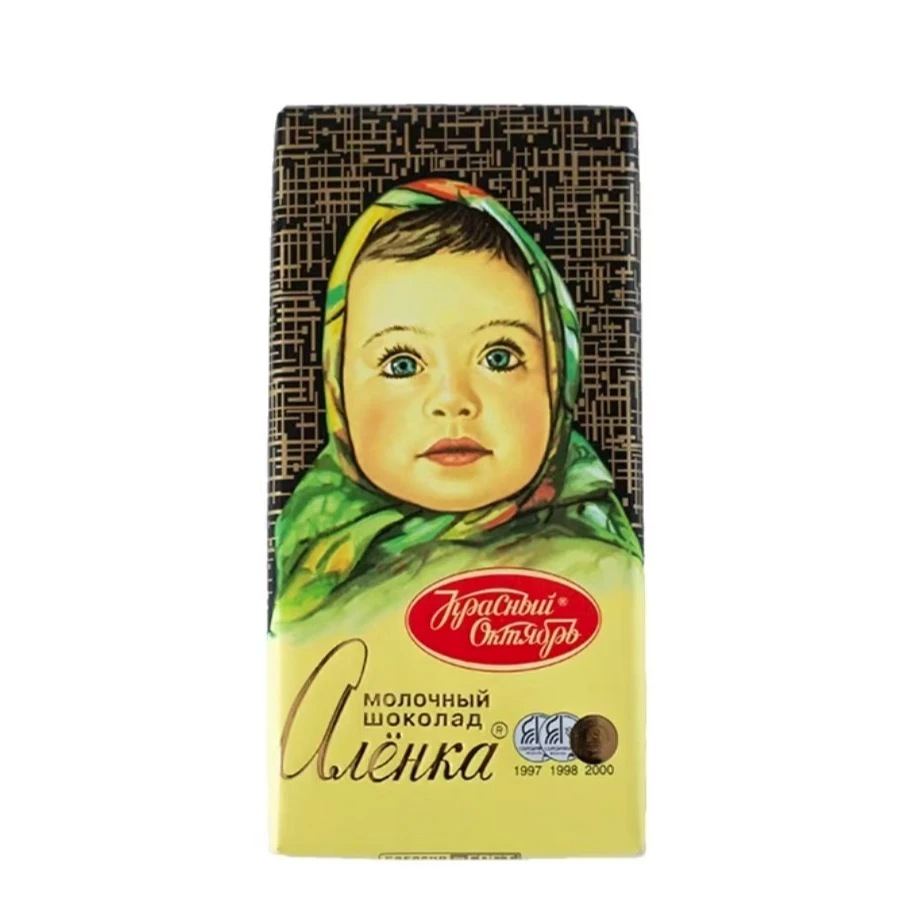 （东山）俄罗斯原装进口 爱莲巧大头娃娃纯可可脂巧克力200克