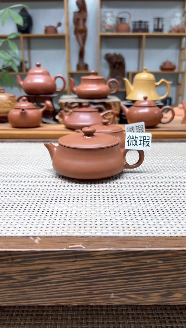 原矿朱泥全手 微瑕明炉 130cc