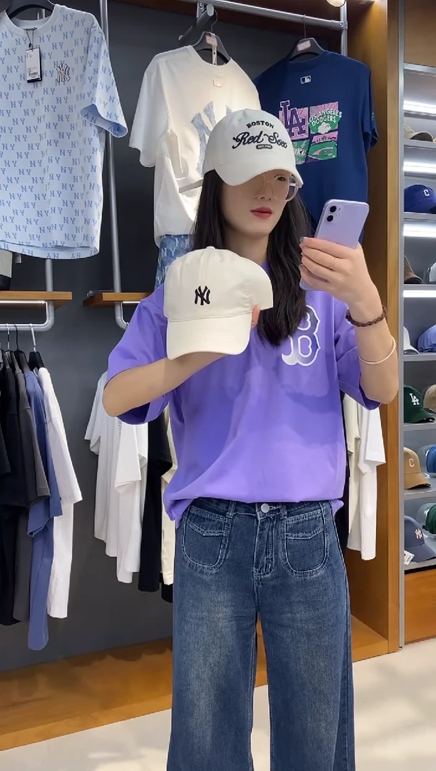 白色ny帽子