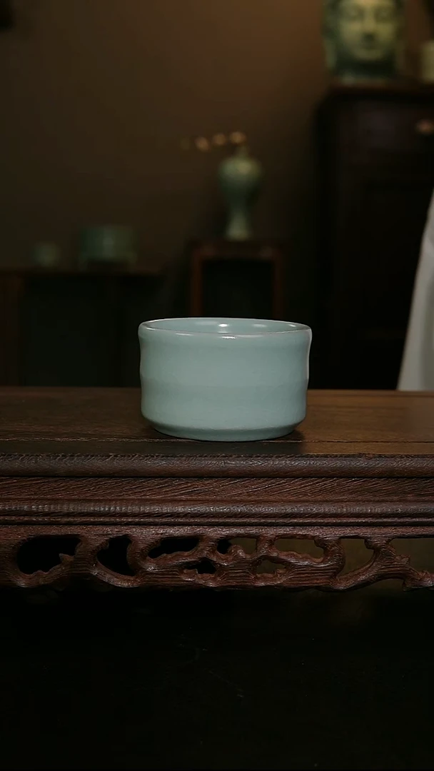 摆件王国奇手工竹节杯 印章