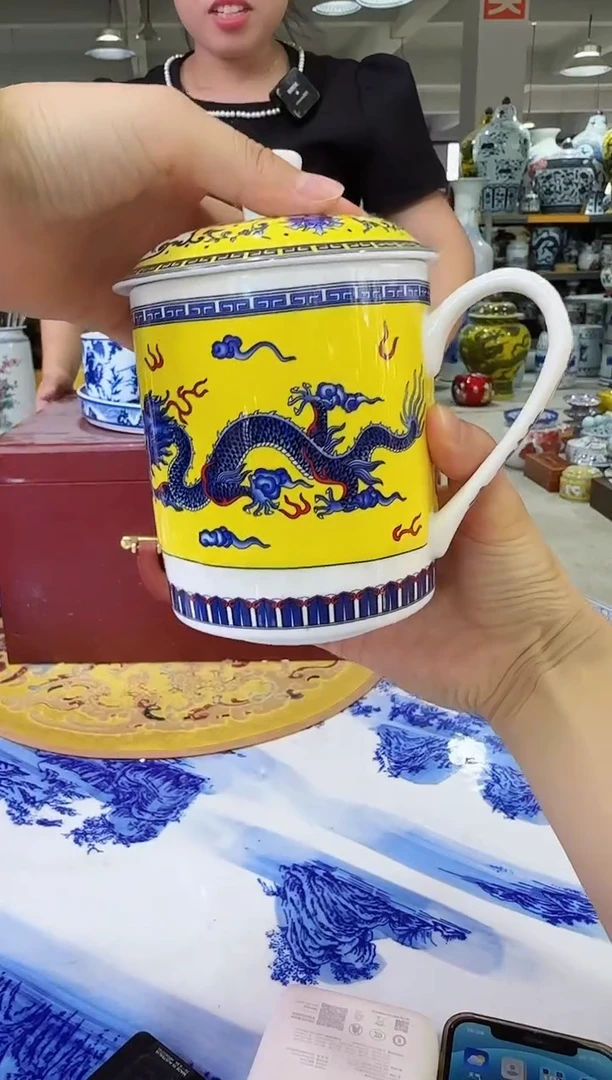摆件茶杯景德镇陶瓷