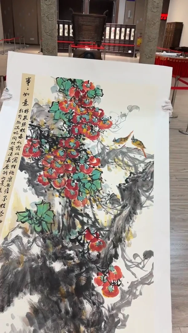 国画48赵隆轩美术馆李庆友老师作品