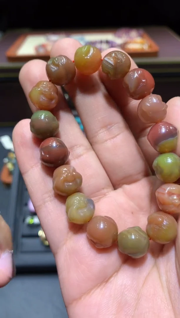【闪购商品】石英质玉盐源手串未镶嵌F102多样性发货只发一件