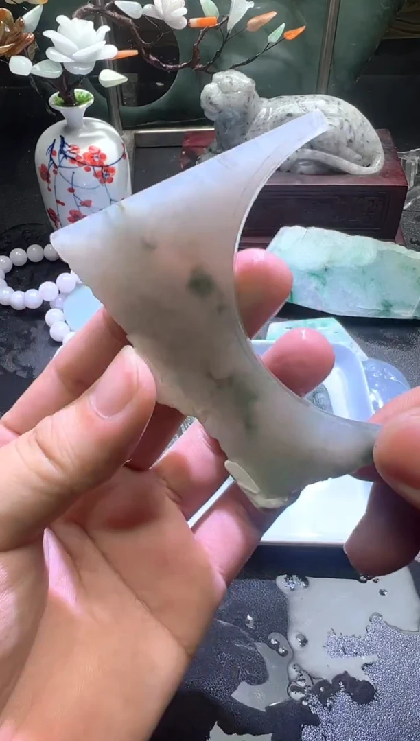 未镶嵌挂件翡翠余*果天然缅甸翡翠A货