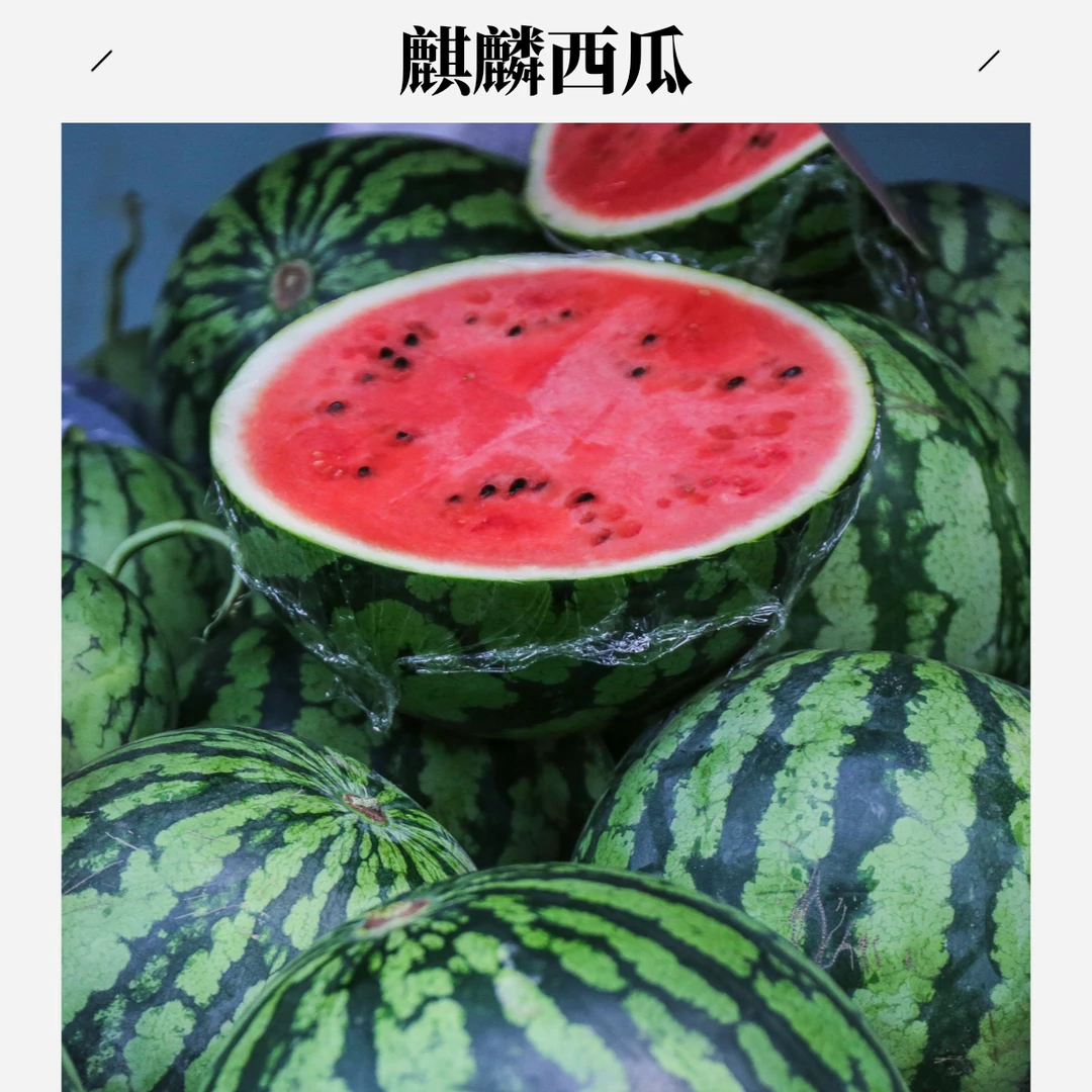 麒麟西瓜保底7斤江苏
