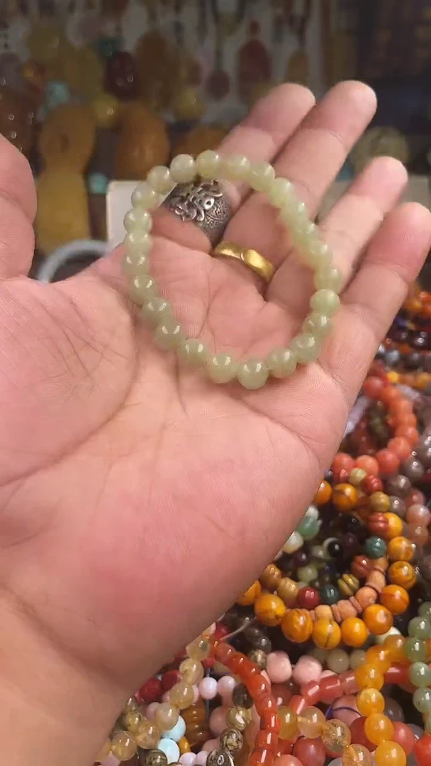 未镶嵌手链和田玉锁*丶   （一物一件）166695