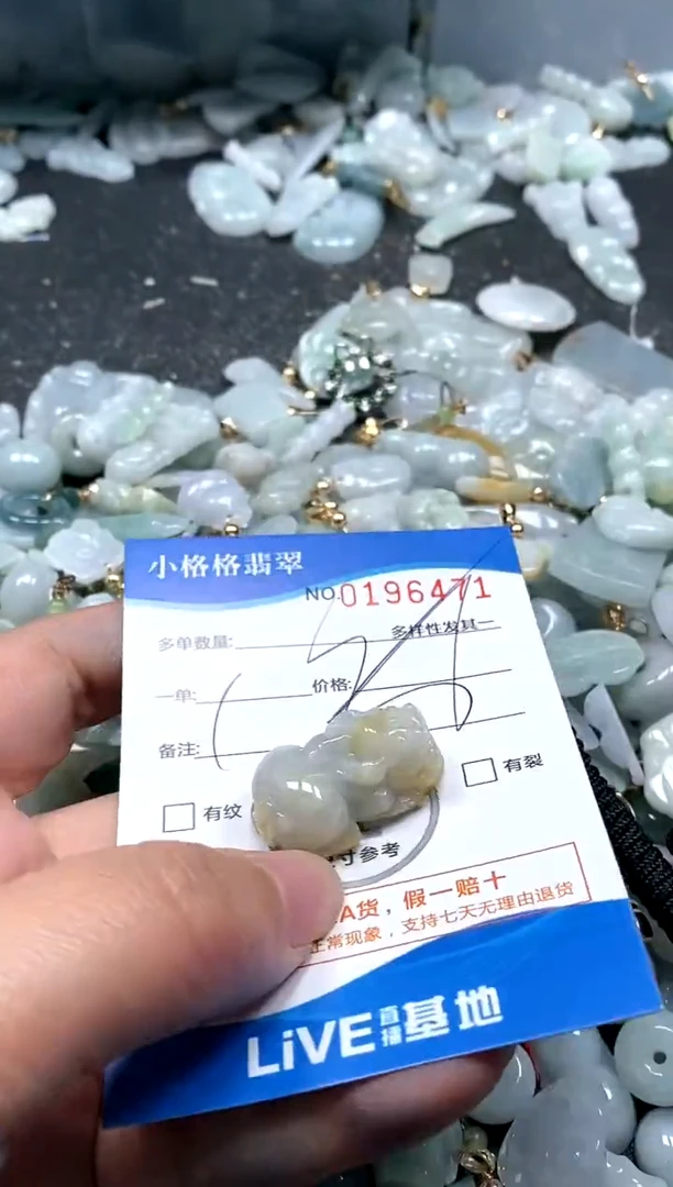 【闪购商品】翡翠颈饰未镶嵌闪购商品0196471