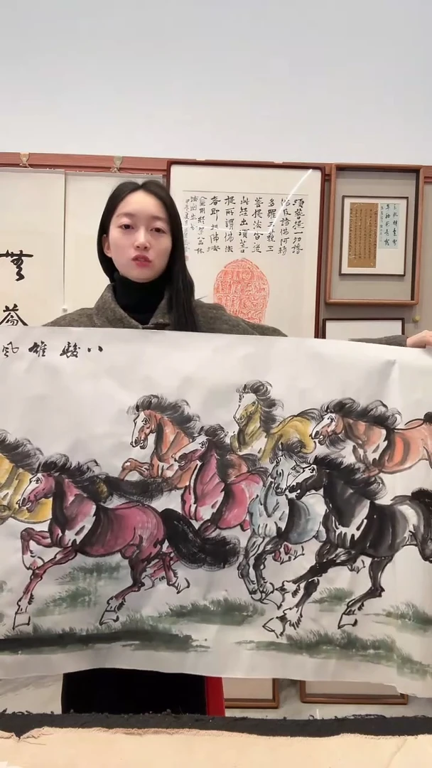 书法jx朱老师国画作品一件