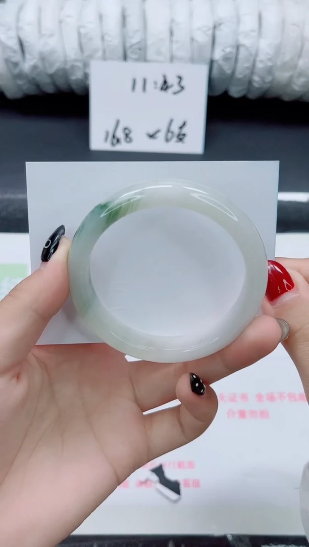 未镶嵌手镯石英质玉0259-55