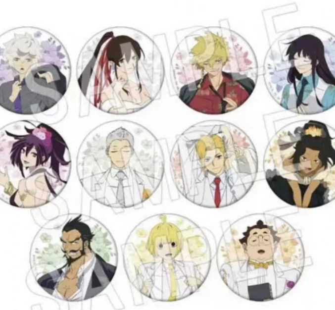 【日谷】地狱乐 花瓣犀利胸章吧唧 【拆盒】盲盒（直播间代拆）