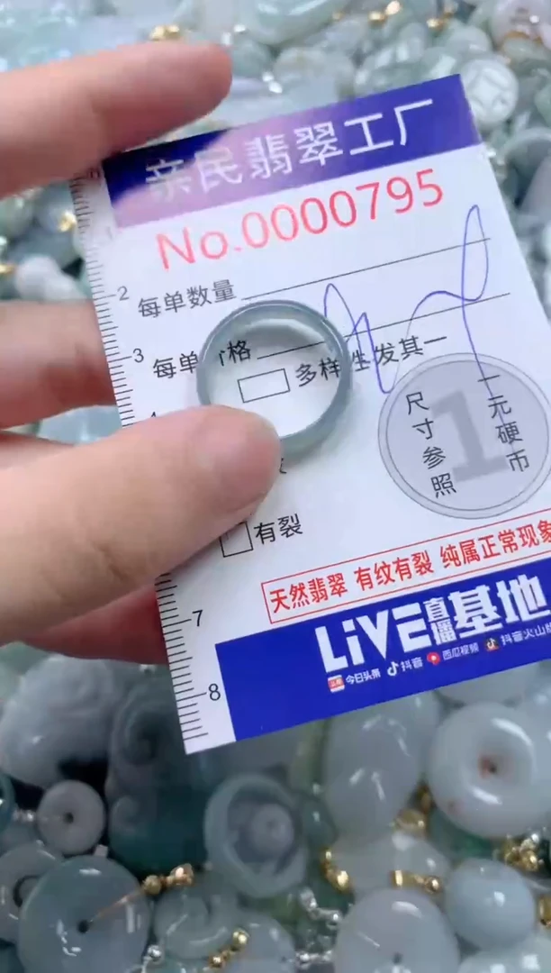 颈饰未镶嵌翡翠795