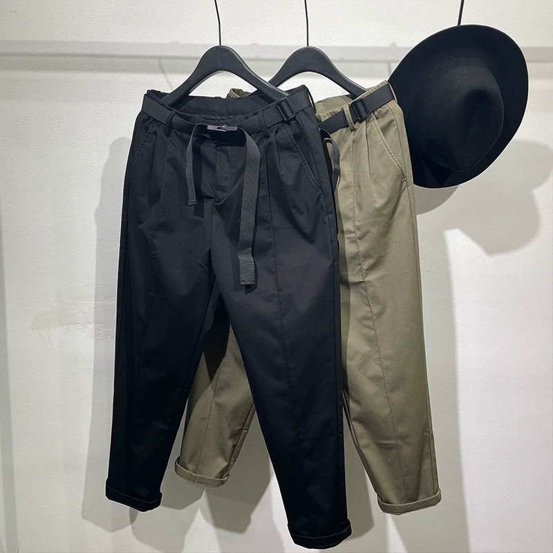 冬季设计款加绒显瘦休闲裤男女时尚百搭小脚裤潮-5332